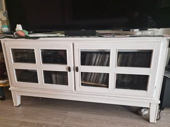 White TV Stand