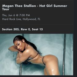 Megan Thee Stallion Tickets 