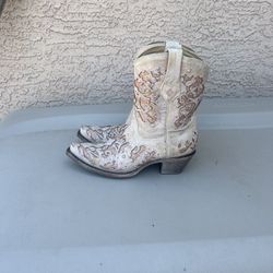 Corral Boots Pink And Sparkles Size 8/12 