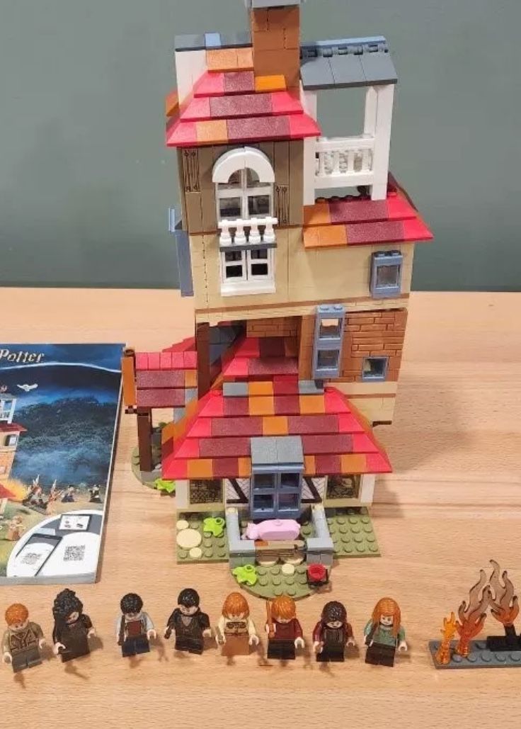 LEGO Harry Potter: Attack on the Burrow (75980) Used all pieces