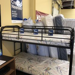 Bunk Bed with Mattresses