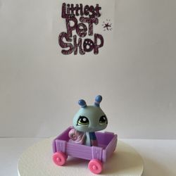 Littlest Pet Shop: Snail On Wagon
