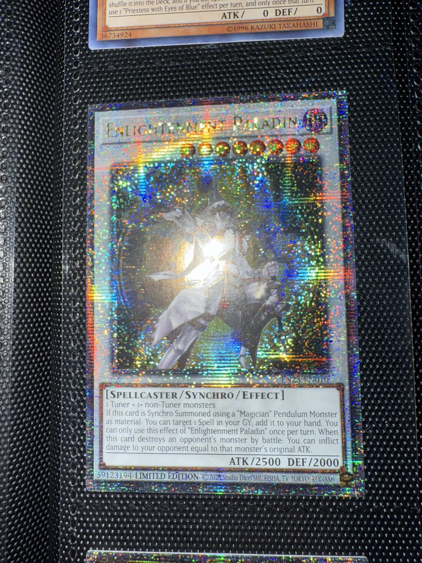 Quarter Century Secret Rare Enlightenment Paladin