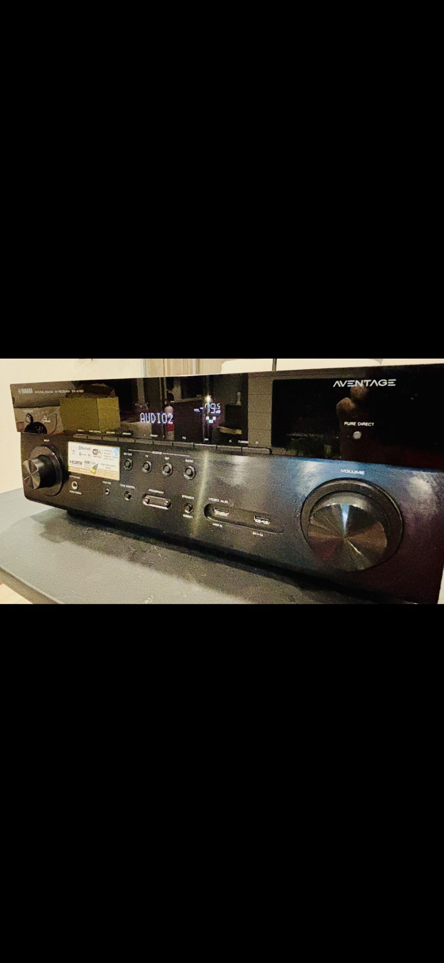 Yamaha Powerful Advantage Series RX-A750 4K 7.1 Surround - Network - Bluetooth - Receiver Amp