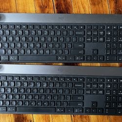 2x Logitech Craft Advanced Keyboards