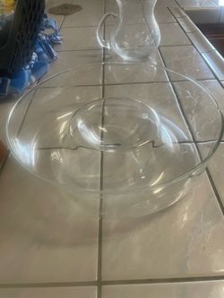 Princess House Chip and Dip Bowl