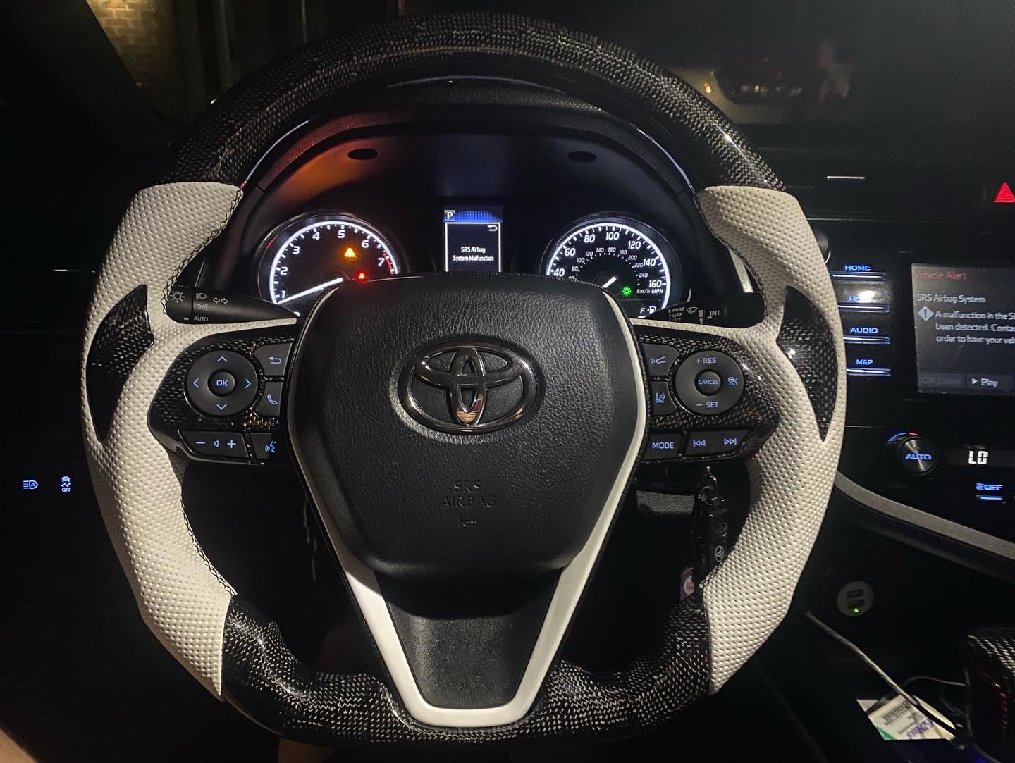 Camry 2020 Se Carbon Fiber Steering Wheel