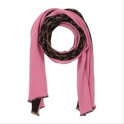 Gucci Reversible Pink Scarf 
