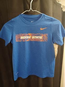 Nike Dri-Fit Boise State T-Shirt, Blue, Size S