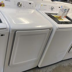 SAMSUNG NEW WASHER & USED DRYER SET