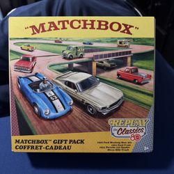 Matchbox Replay The Classic 80th Anniversary 4 PCs Set 1:64 Scale