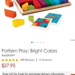 Like NEW Mindware Pattern Play
