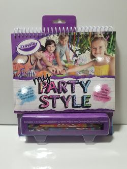Crayola. My party style. New. $15 value