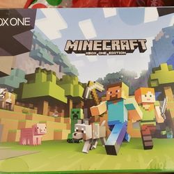 Xbox One Console Minecraft Edition, Remotes, Kinect and Games