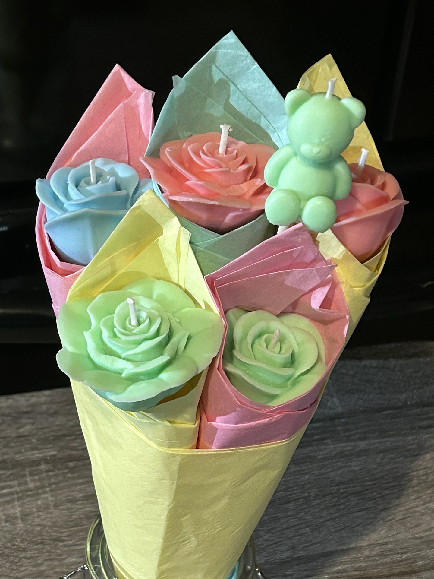 Rose Candle