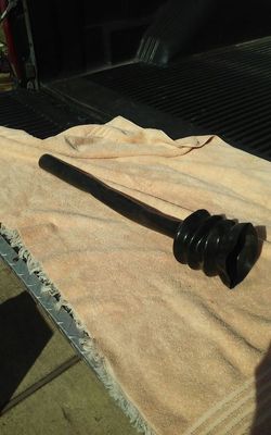 Front axle rubber covers