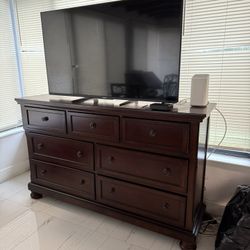 Solid Wood Dresser/stand (TV Also Available Separately) 