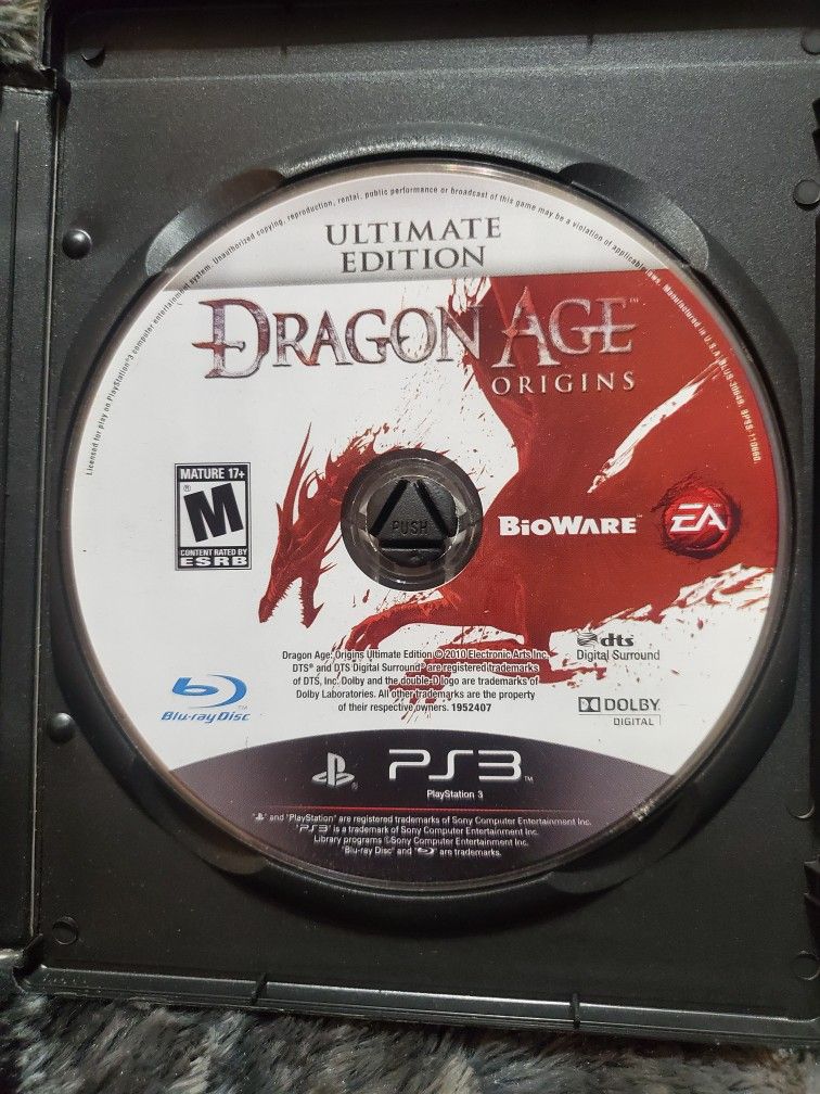 Dragon Age Origins PS3