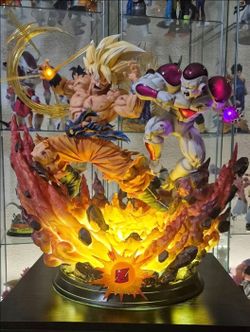 Class x Oracle Studio Super Saiyan Goku vs Frieza Resin Statue