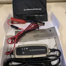 Genuine GM 	2013-2014 GM Camaro Accessories 3 110V Battery Charger  Keep your GM Ride's battery in peak condition with this 110 volt Battery Ch