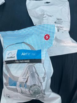 ResMed 63401 AirFit F20 Full Face Headgear Replacement Cushion SIZE S + 63468