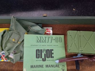 Vintage GI Joe Action Marine Accessories Lot