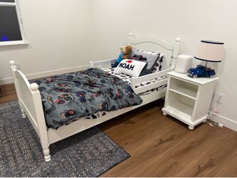 Pottery Barn Kids Catalina Bed, Dresser, and Nightstand