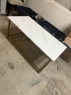 Coffee Table Faux Marble