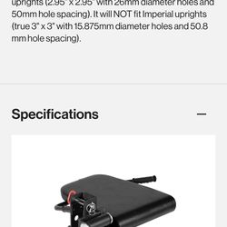 Titan Rack Mounted Leg extension and curl attachment.