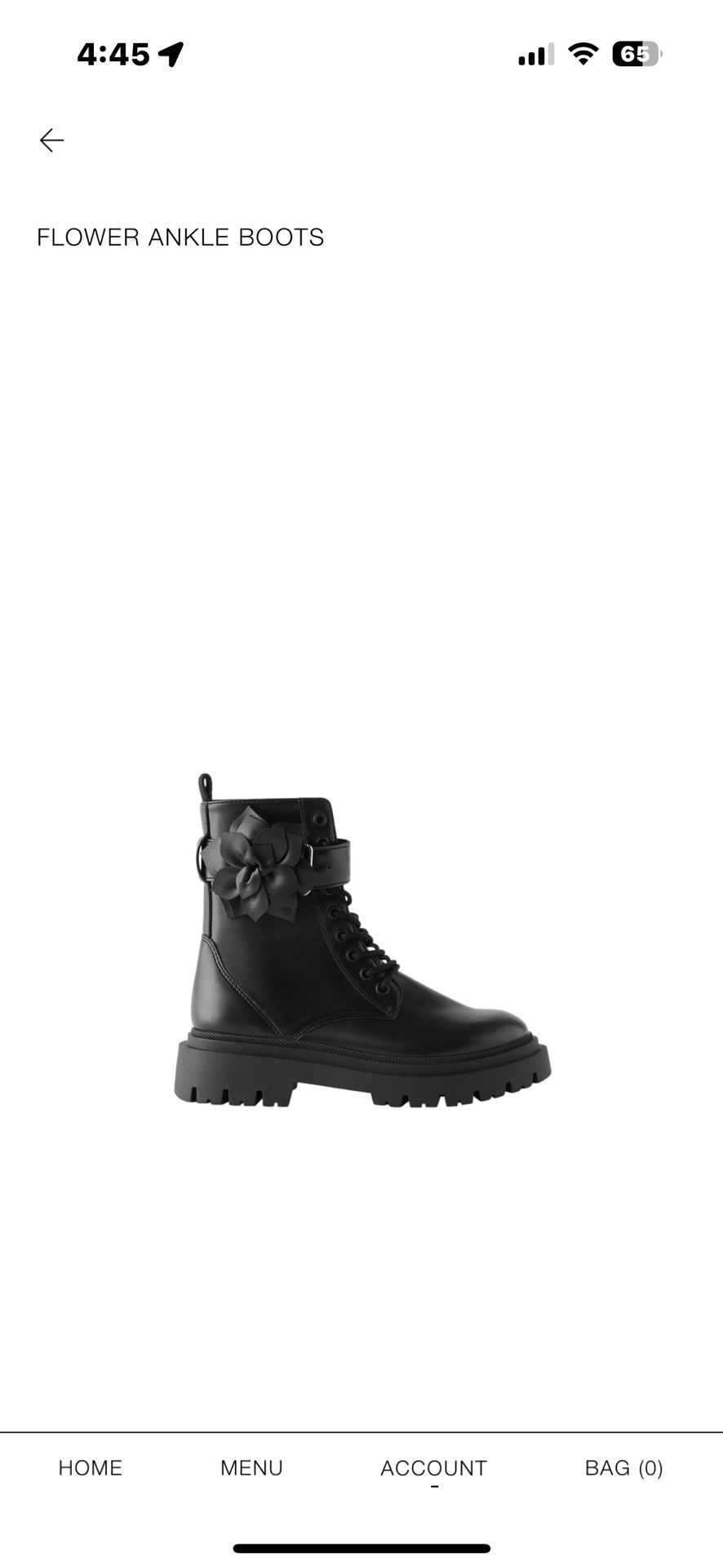 Zara Combat boots