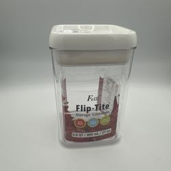 Felli Flip Black Tite  Storage Container 1 PC Airtight Lid  3.4 Cups/800 Ml