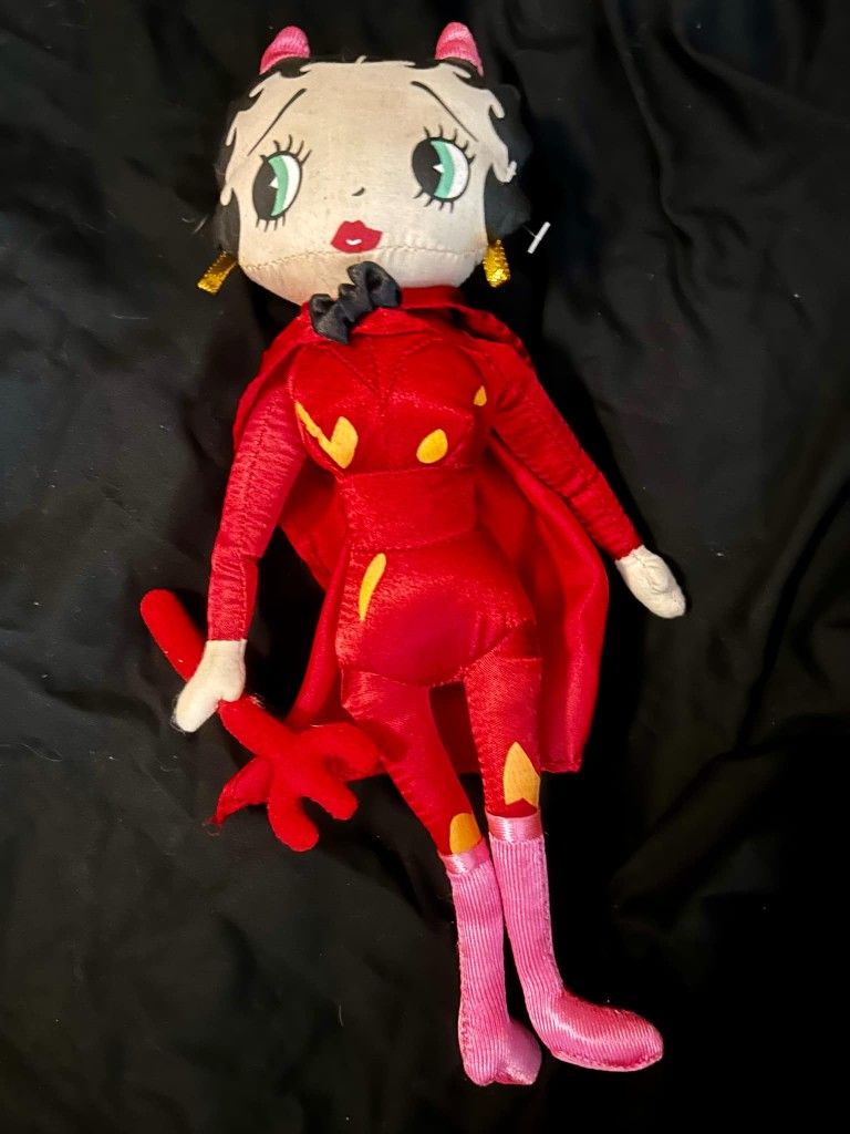 Betty Boop Dressed As The Red Devil 12.5 " Tall 