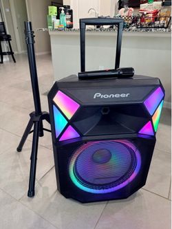 Pioneer PBM5 Portable Bluetooth Party Speaker RGB Lights