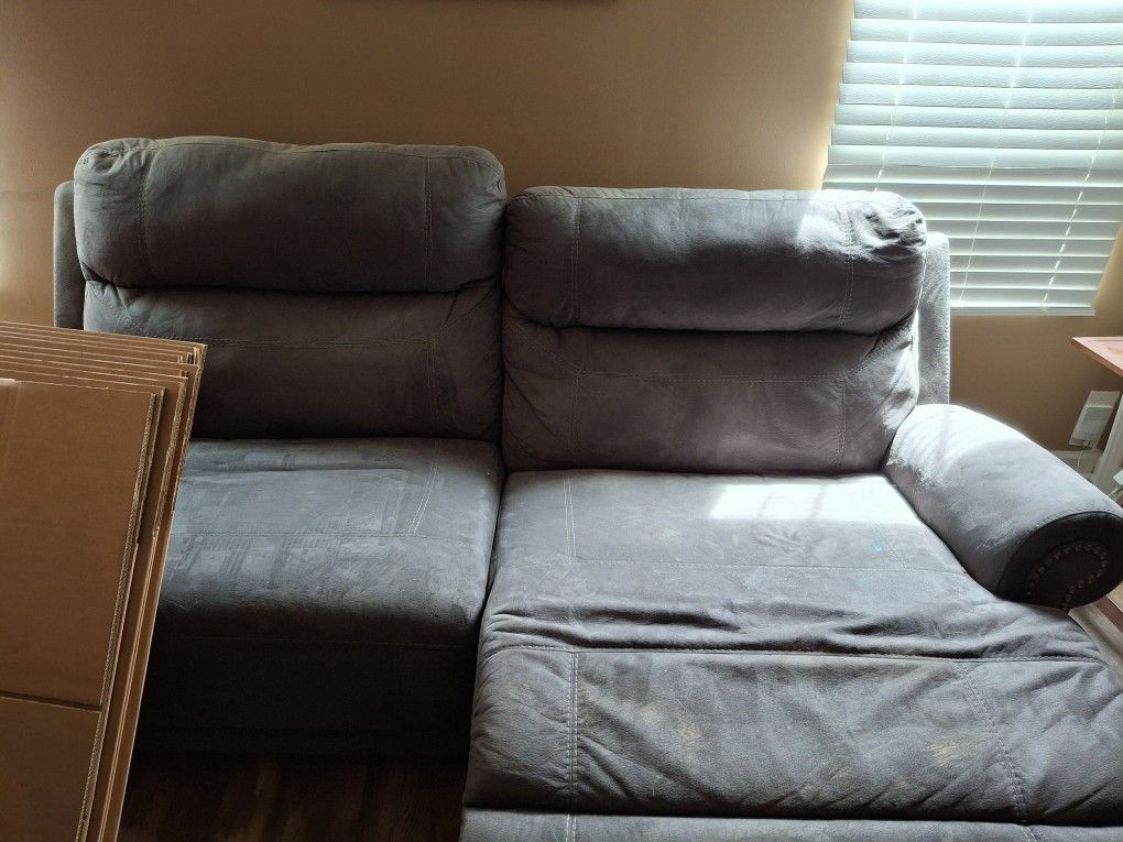 Reclining Couch And Loveseat