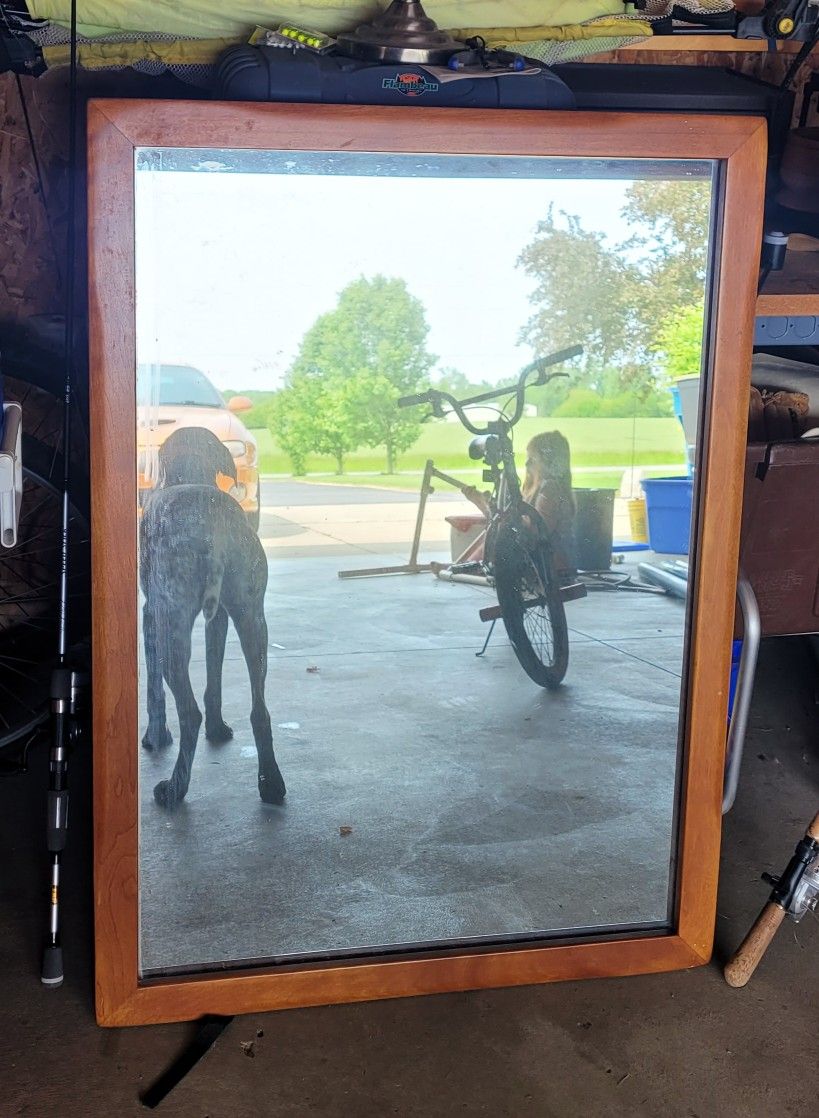Solid Maple Mirror