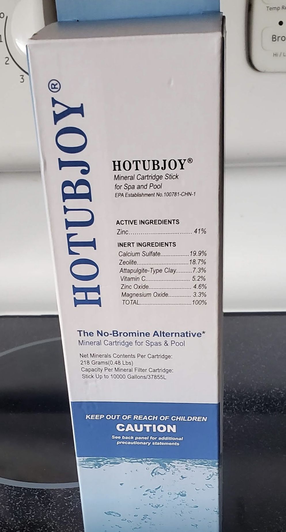 HotTubJoy Mineral Cartridge Stick NIB