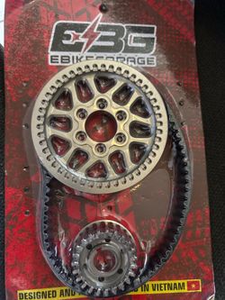 EBG Primary Drive Front & Rear Pulley