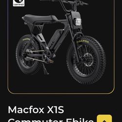 Macfox Electric Bike X1 