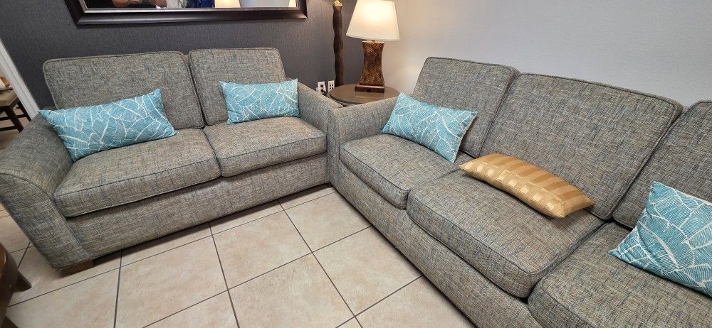 Sectional Sofa Sleeper queen size with Loveseat