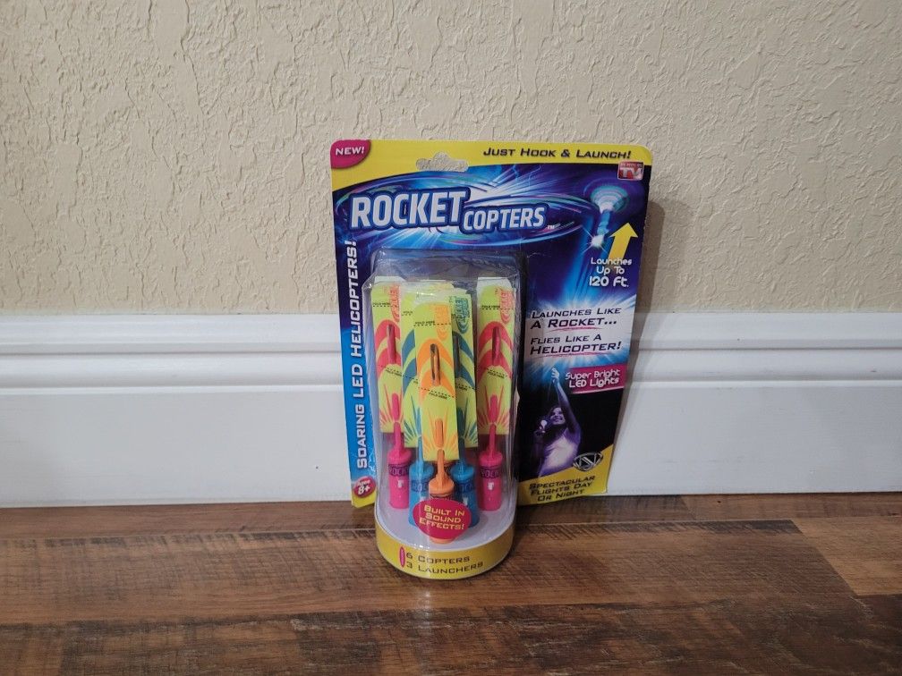 Rocket Copters LED Launch Set