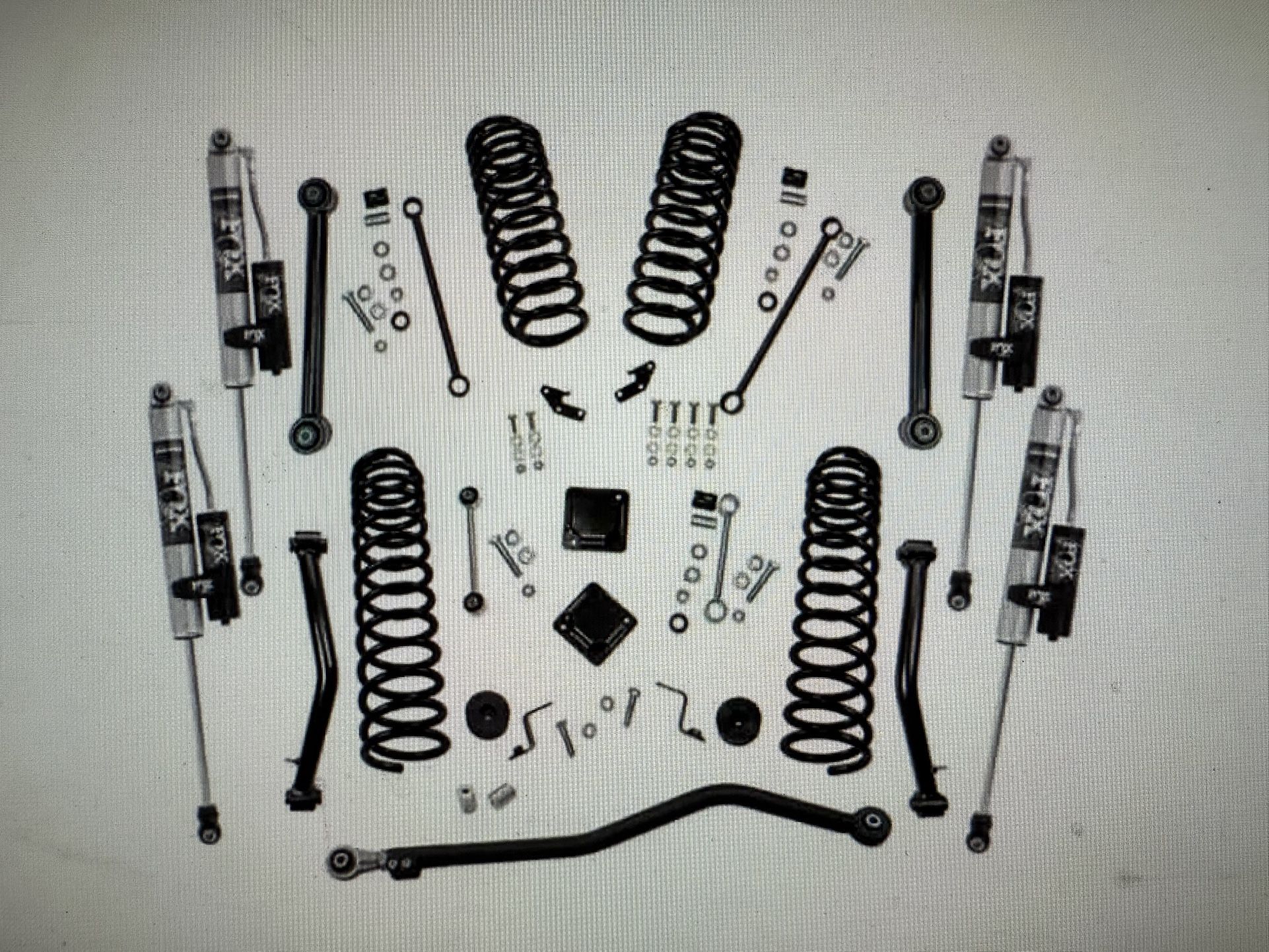 Front and Rear Fox 2.0 Reservoir Shocks