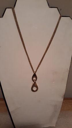 Art deco 70s necklace