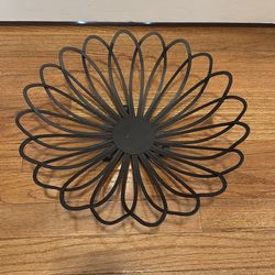 15” Metal Decorative Centerpiece bowl for fruits, mail, decor, etc