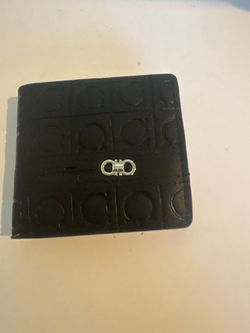 Black Leather Bifold Wallet