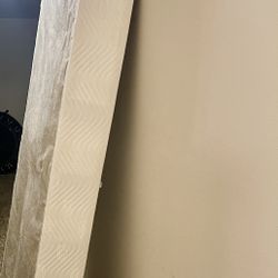 King Bed Frame, Box Springs and nice Headboard