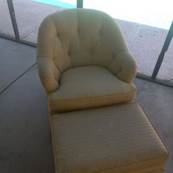 Chair And Ottoman 