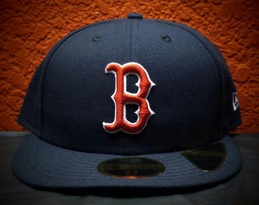 Men's Boston Red Sox New Era Navy Authentic Collection On Field Low Profile Game 59FIFTY Fitted Hat
