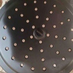 Moen Fina 2.5 GPM Rainshower Shower Head with Immersion Technology In Matte Black