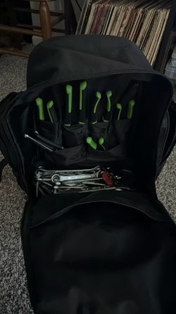 Tool backpack W/ Tools