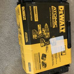 ATOMIC 20-Volt MAX Cordless Brushless Hammer Drill/Impact Combo Kit (2-Tool) with Toughsystem Case